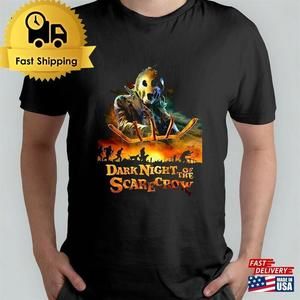 Dark Night Of The Scarecrow T Shirt Horror Movie T-Shirt